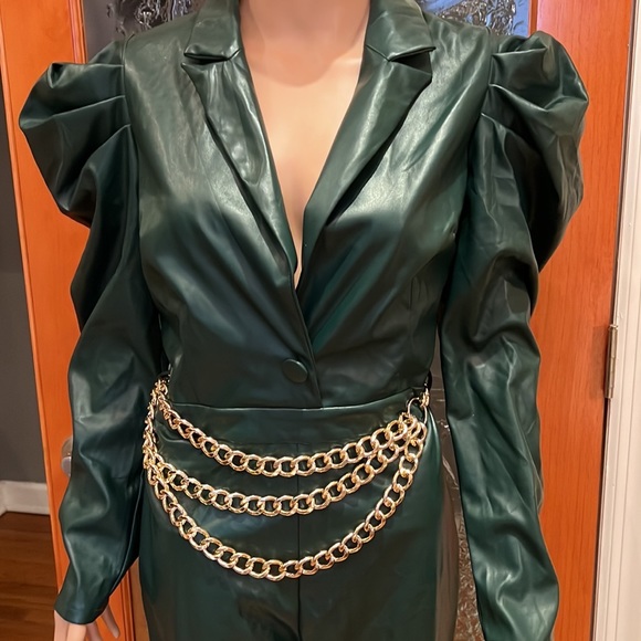 New with tags pleather romper - Picture 12 of 12
